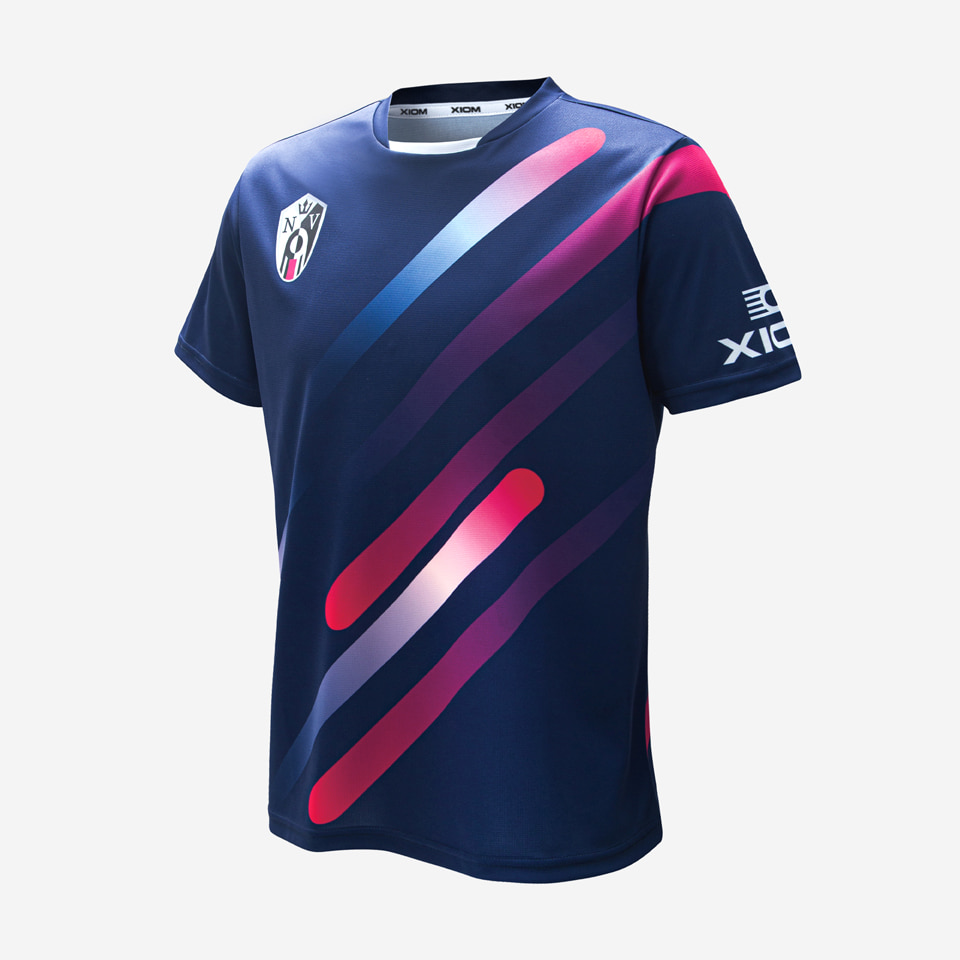 Xiom Lipstick Navy Shirt